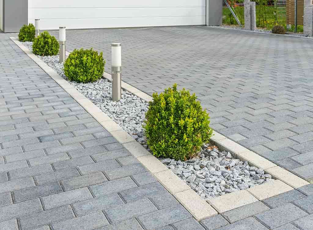 block paving driveway